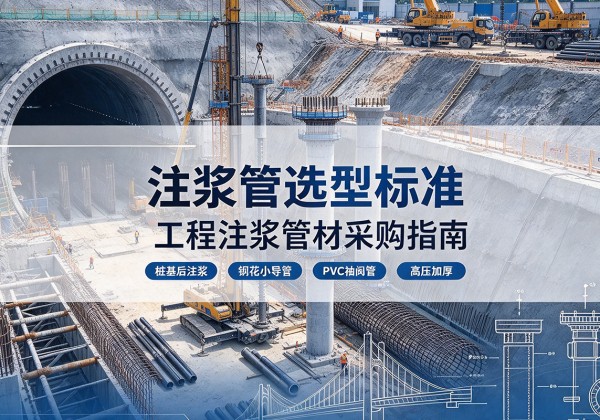 湖滨注浆管选型标准